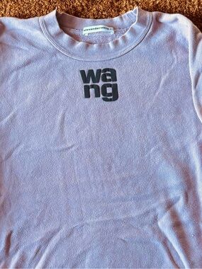 Alexander Wang Logo Embroidered Sweatshirt